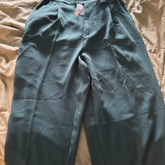 Rosedale High Rise Pants- Evergreen - Picture 3 of 4